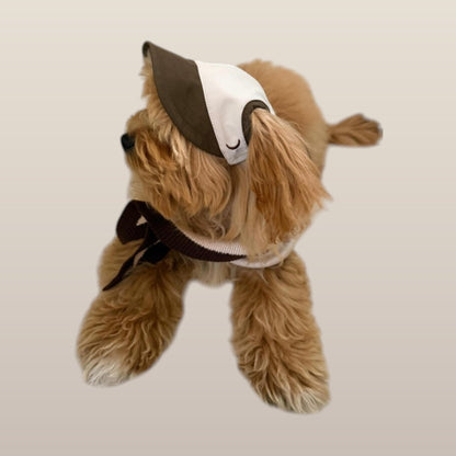 Chalky Hat – UV & Rain Protection for Pets - French Taupe