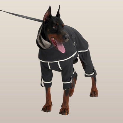Lulu After-Rain Pants for Large Dogs - Black