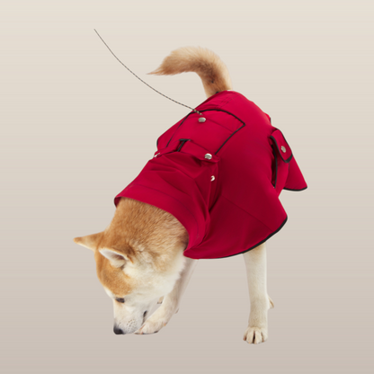 Lulu Ultra-soft Raincoat - Red