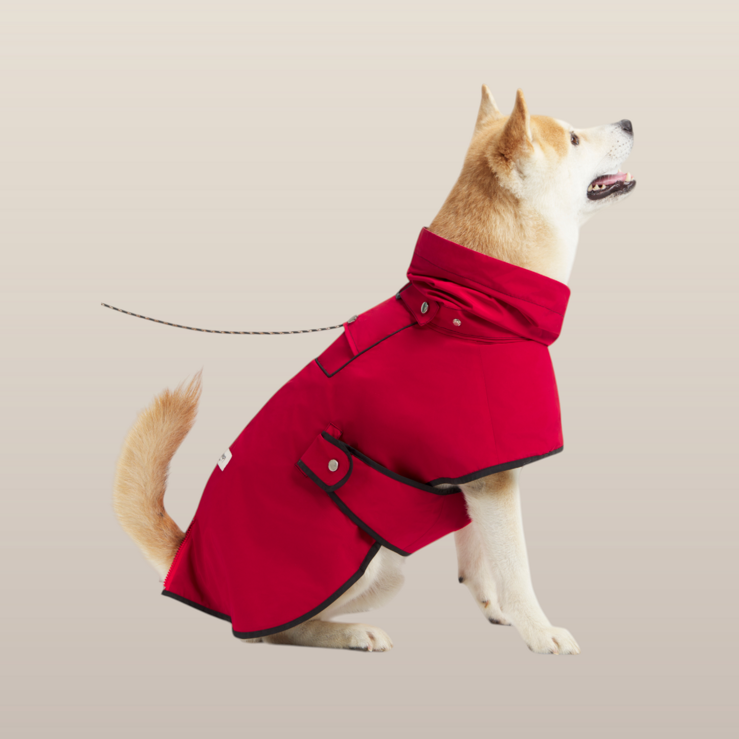 Lulu Ultra-soft Raincoat - Red