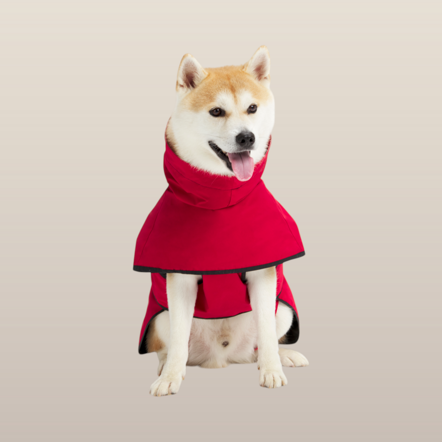 Lulu Ultra-soft Raincoat - Red