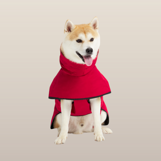 Lulu Ultra-soft Raincoat - Red