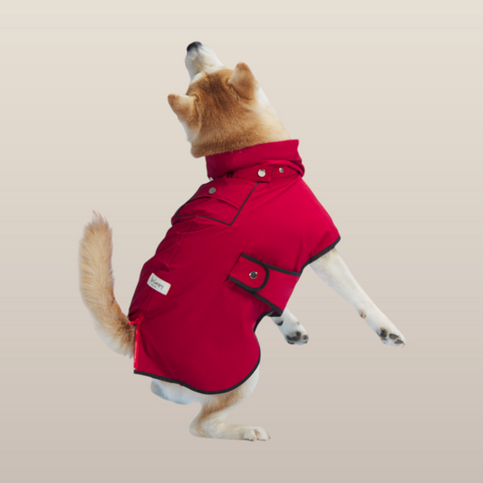 Lulu Ultra-soft Raincoat - Red