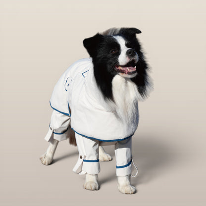 Lulu After-Rain Pants for Large Dogs - White