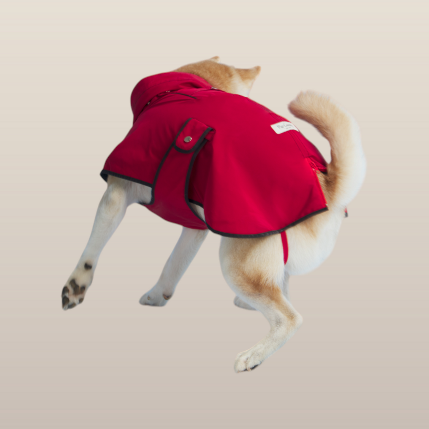 Lulu Ultra-soft Raincoat - Red